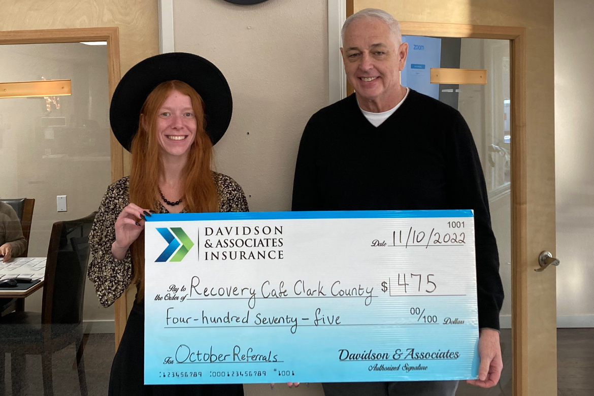 Recovery Cafe Clark County Donation Recipients