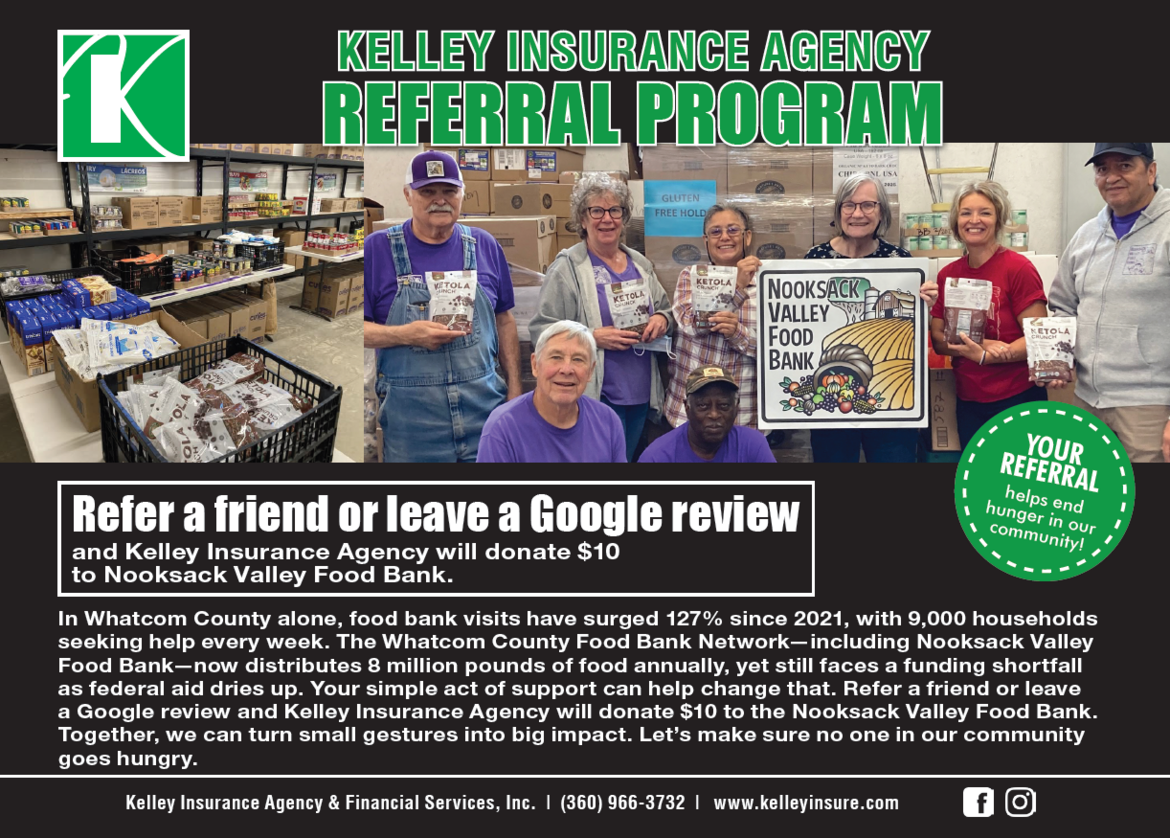 Kelley Insurance referral program details