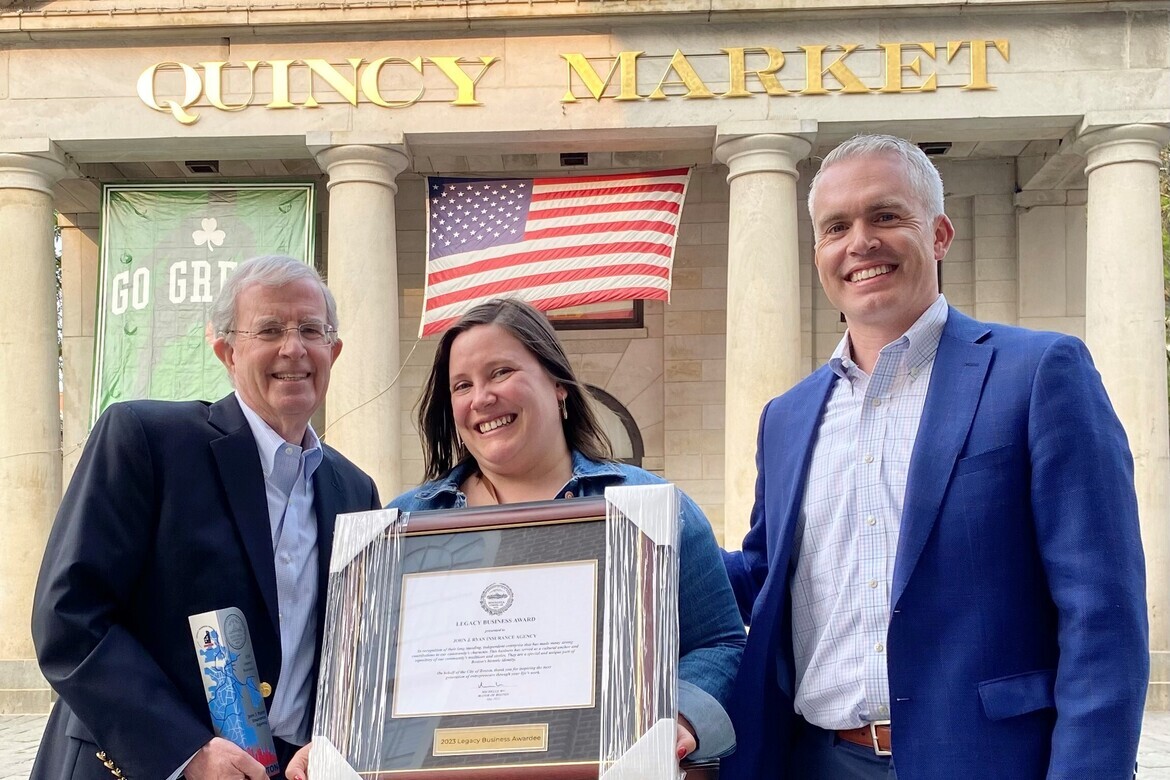 John J. Ryan Agency Receives Legacy Business Award