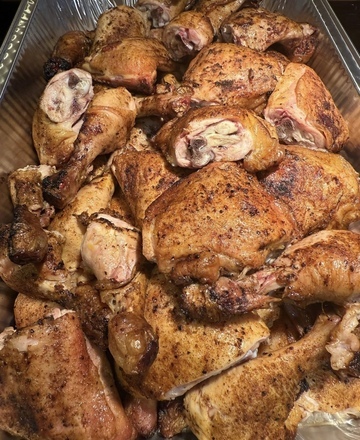 example of Peas & Carrots Catering's work'