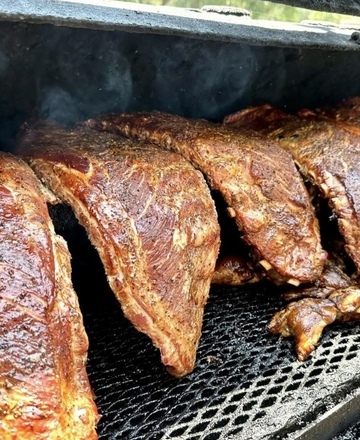example of Four Smokes Southern BBQ's work'
