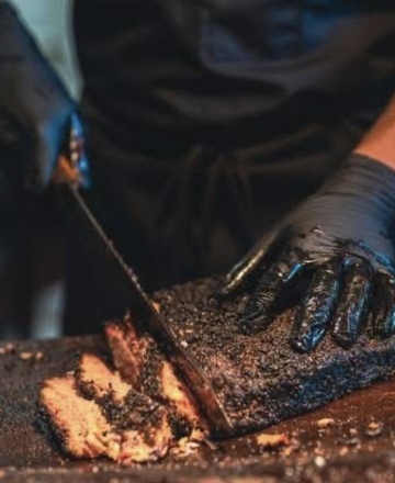 example of Hill's BBQ & Catering's work'