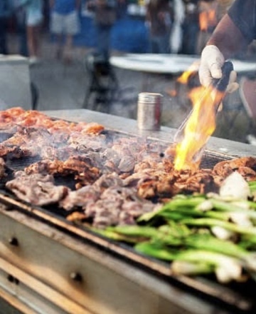 example of Hill's BBQ & Catering's work'