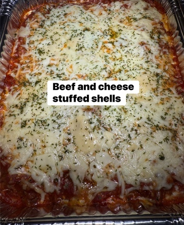 example of Peas & Carrots Catering's work'