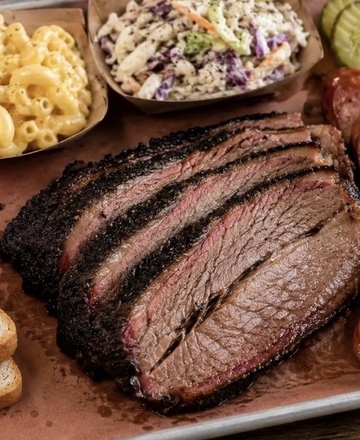 example of Blue Line Q Texas Style BBQ's work'