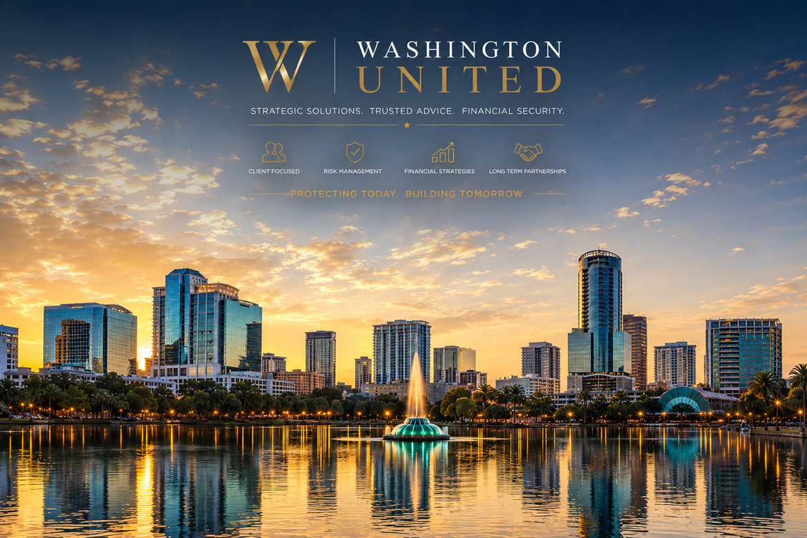 Washington United. Strategic Solutions. Trusted Advice. Financial Security. Client Focused. Risk Management. Financial Strategies. Long Term Partnerships. Protecting Today. Building Tomorrow.