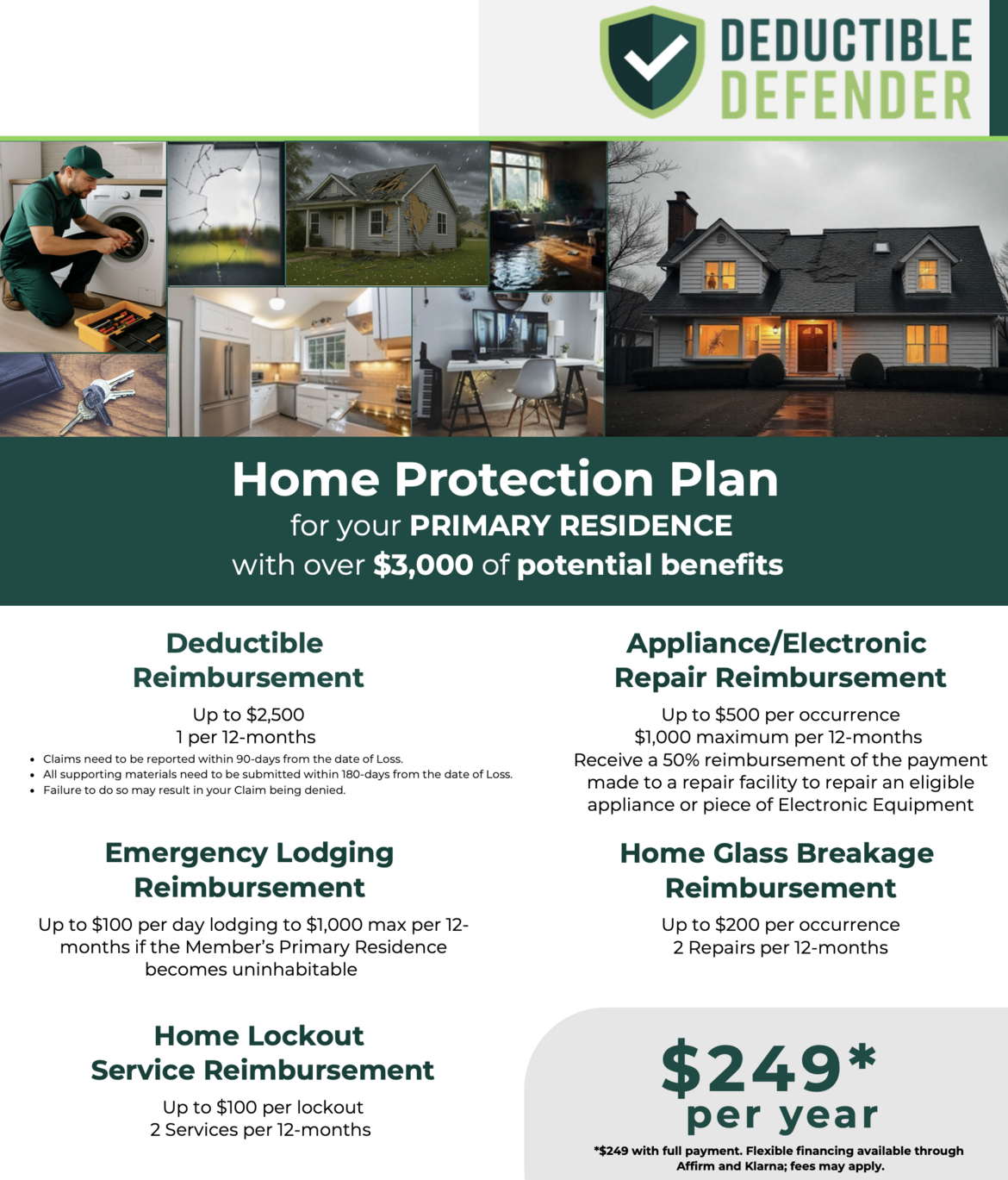 Deductible Defender: Homeowner Insurance Protection Plan