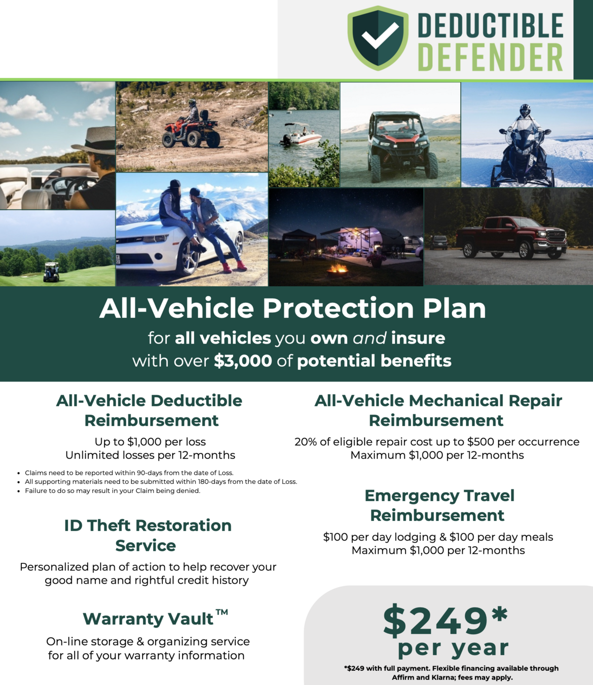 Deductible Defender: All-Vehicle Protection Plan