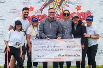 Donating funds to Stripes of a Warrior foundation 2022