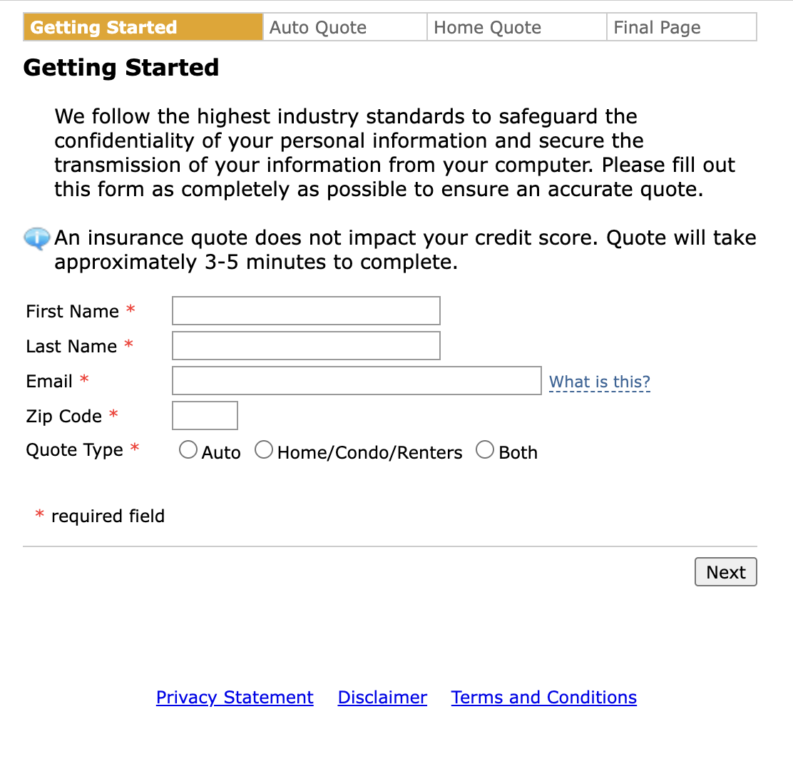example of comparativer rater on Webtricity
