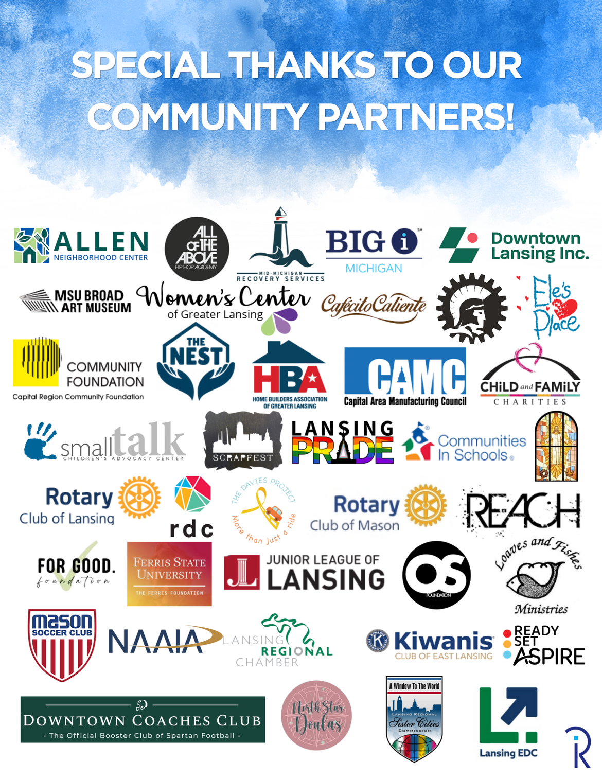 Logos of Rathbun Community Sponsors